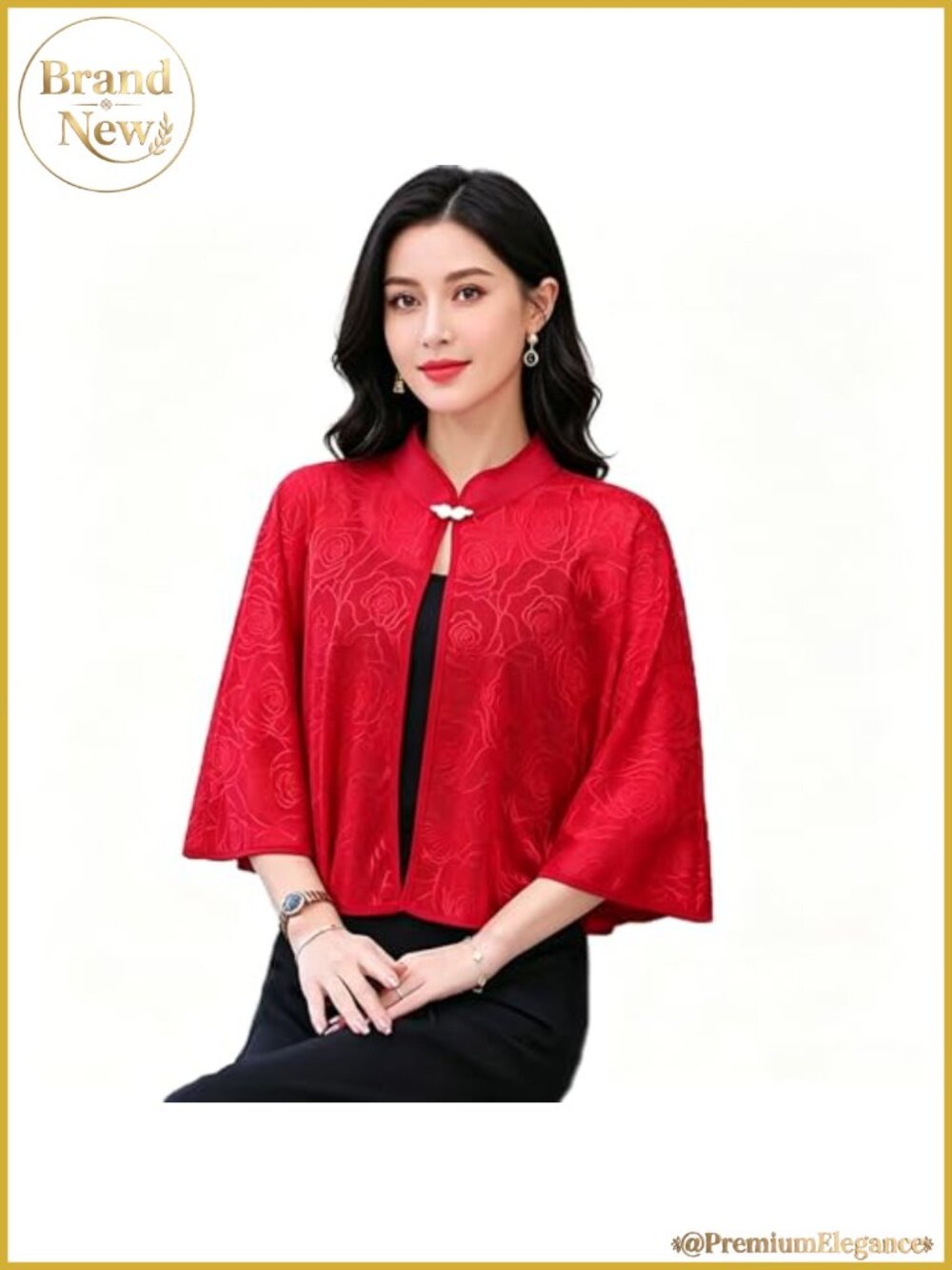 Lace Shawl Wrap Sheer Cape Cover Up for Wedding Evening Dress